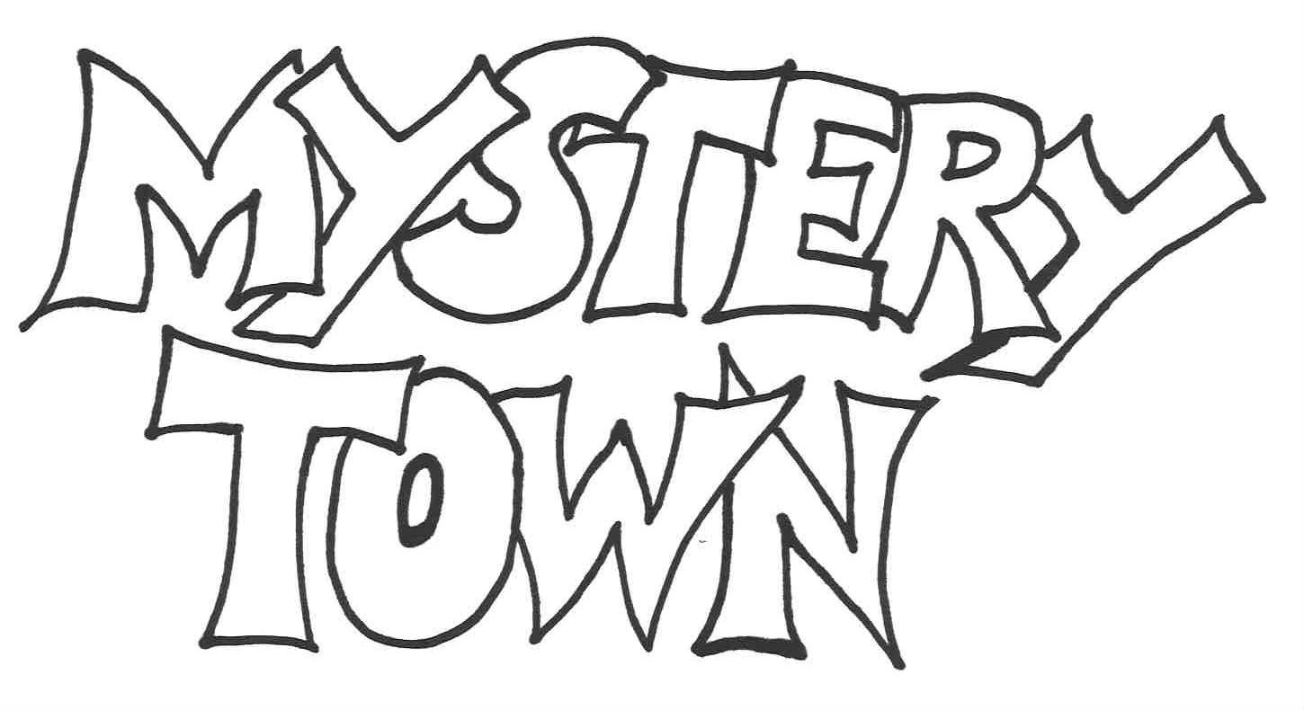Mystery town logo